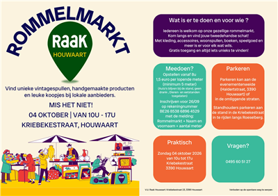 Gezellige Rommelmarkt